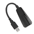 Miniatyrbillede 2 af 7: USB til Ethernet-adapter 10/100/1000M USB 3.0 til RJ45 LAN ABS Net-adapter Kompatibel med Windows til Linux til OS X