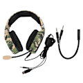 Miniatyrbillede 1 af 7: K8 Computer Gaming Headset med LED-lys og støjreducerende mikrofon til bærbar computer