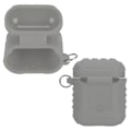 Miniatyrbillede 4 af 7: Enkel Bluetooth-øretelefonopladningsetui beskyttende etui til AirPods (grå)