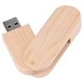 Pikkukuva 7 / 7: Käännettävä puinen USB 2.0 -muistitikku (vaahtera, 16 Gt)