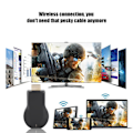 Pikkukuva 7 / 7: WiFi HD HDMI TV-dongelin vastaanotin, yhteensopiva DLNA/Miracastin kanssa iOS- ja Android-laitteille
