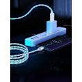 Pikkukuva 4 / 4: USB C -laturikaapeli, valaistu virtaava 5A USB - Type C -pikalatauskaapeli useimmille älypuhelimille