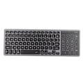 Miniatyrbilde 4 av 7: Touchpad-tastatur Numerisk Touchpad 2.4G Trådløs USB-mottaker Plug and Play Trådløst tastatur med Touchpad Grå