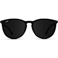 Pikkukuva 2 / 5: Naisten pyöreät aurinkolasit polarisoidulla UV-suojalla, trendikäs retro design Gold Frame/Black Lens