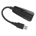 Miniatyrbillede 3 af 7: USB til Ethernet-adapter 10/100/1000M USB 3.0 til RJ45 LAN ABS Net-adapter Kompatibel med Windows til Linux til OS X