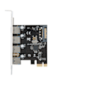 Miniatyrbild 1 av 7: 4-Port Low Impedance PCI-E till USB3.0 Expansionskort för Windows XP/ Vista / Win7 / Win8 / Win10