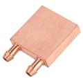 Miniatyrbilde 4 av 7: Kobber Vannkjølingsblokk for Grafikk GPU Hoved CPU 40 * 40 * 10mm