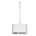 Miniatyrbillede 4 af 7: MiniDP til HD Multimedia Interface VGA-adapter - Plug and Play - 4Kx2K - 2 i 1 videokonverteradapter