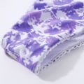 Miniatyrbillede 4 af 5: Bikini badedragt sæt til kvinder badetøj trekant badedragt binde snor thong Floral Purple M