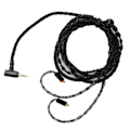 Miniatyrbillede 7 af 7: 25 Core Silver Plated Cable OFC Upgrade Audio Cable til MMCX Connector til Shure SE215Black 2.5 Balanced Head