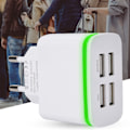 Miniatyrbilde 5 av 7: Universell 4-porters USB-lader laderhode for smarttelefon nettbrett