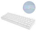 Miniatyrbillede 6 af 7: Mekanisk tastatur 61 tast BT5.0 USB dobbelt tilstand blå switch gaming RGB computer tilbehør DK61
