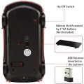 Miniatyrbillede 7 af 7: Trådløs bilmus - Ergonomisk optisk mus med USB 2.4G mini-modtager til pc, bærbar computer, notebook og Windows 10