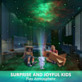 Miniatyrbilde 4 av 8: Astronaut Stjerneprojektor Nattlys med Timer, Fjernkontroll og 360° Justerbar Design, Astronaut Nebula Galaxy Nattlys Projektor for Barn Voksne