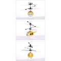Miniatyrbilde 4 av 7: Fjernstyrt Fly Mini RC Helikopter RC Fly Elektrisk RC Fly Flymodell Smart Sensor Kollisjonssikker Gutt Jente Leke Fly Gave Red