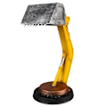 Miniatyrbillede 1 af 5: Bordlampe i industriel stil Stabil gravemaskineform LED bevægelig gravemaskine bordlampe til soveværelse