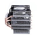 Miniatyrbild 7 av 7: ID-COOLING SE-904TWIN Dubbeltorns CPU-kylare LED-fläkt CPU-kylare Dubbeltorns CPU-luftkylare