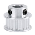 Miniatyrbillede 1 af 7: 3D-printertilbehør til GT3-tandremsskiven 20-tandet synkronhjul 8mm til NEMA 23-steppermotor