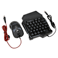 Miniatyrbild 7 av 7: Tangentbord Mus Konverter Set Trådbunden Trådlös RGB Enhands Tangentbord Mus Adapter Combo för Android för Harmony för IOS