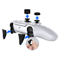 Miniatyrbilde 4 av 4: Hud for PS5-kontrollergrep, silikondeksel for Playstation 5 Anti-Slip Protector