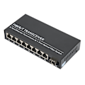 Miniatyrbillede 2 af 7: Gigabit Switch 1 Fiber 8 Port Ethernet Single Mode Dual Fiber Adaptive Gigabit Converter til Signalomdannelse