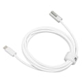 Miniatyrbild 2 av 7: Typ C till Magsafe-kabel 1,7 m vävtråd Typ C till Magsafe 1/2 adapter PD 100W laddningskabel för OS bärbar dator Typ C till Magsafe 2 T-huvud
