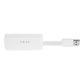 Miniatyrbilde 1 av 7: Hvit USB3.0 til nettverksgrensesnitt Gigabit-kabelkort Ethernet-portkonverteradapter