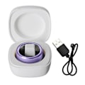 Miniatyrbilde 1 av 7: Smart Ring IP68 Vanntett Helse Tracker Søvnmonitor Bluetooth Fitness Ring for Temperatur Stegtelling Lilla 20