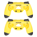 Miniatyrbilde 5 av 7: Håndtak Stativ Lader for Switch Slitasjebestandig Spillkontroller Stativ Lader Svettebestandig Håndtak Kit for SwitchGul