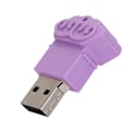 Miniatyrbild 2 av 7: 16G Mini Bärbar Månskakformad USB-minne för Windows Vista/7/10/Mac Lila