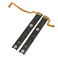 Miniatyrbild 6 av 7: Vänster Höger Sensor Glid Rail Lätt Utbytbar Järnmaterial Plug and Play Spelkonsol Glid för N Switch