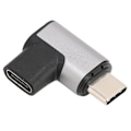 Miniatyrbild 3 av 7: USB C 3.1 Magnetisk Adapter Höger Vinkel Bärbar Mini PD 100W Snabbladdning 10Gbps Hög Hastighet 4K 60Hz Adapter
