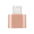 Miniatyrbillede 2 af 7: 3 stk. bærbar mini metal USB3.0 til type-c OTG-stikadapter (rosa guld)