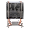 Pikkukuva 4 / 7: CPU-jäähdytystuuletin 2 lämpöputkea Hiljainen 3-pin Hydraumatic PC CPU-ilmajäähdytin tietokoneelle Valkoinen runko