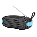 Pikkukuva 5 / 7: Langaton Bluetooth-kaiutin Basso Ulkoilupyöräily Tallennuskortti FM-radio Kaiutinlaatikko Sininen