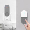 Miniatyrbillede 2 af 6: Hjem Lang Afstand til To Punch Gratis dørklokke Opkald til Ældre, Induktion dørklokke