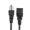 Miniatyrbillede 2 af 7: 10A 5ft 3-benet AC-adapter strømkabel ledning til pc-computer
