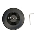 Miniatyrbilde 5 av 7: Magnetisk antennebase 180 graders justerbar metallskall radioantennefeste for Yaesu for Kenwood