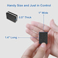 Miniatyrbild 7 av 7: Nagelbuffertar (50-pack), Mini Buffer Block Nagelfil för Akrylnaglar och Naturliga Naglar, 100/180 Grit Nagelbuffer Block Bulk Buffning