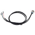 Miniatyrbillede 5 af 7: Stationær computer vært switch kabel metal knap metal LED tænd/sluk knap blå