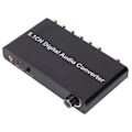 Miniatyrbilde 5 av 7: AY77 5.1CH DAC-konverter Audiodekoder Digital optisk koaksial for Toslink til RCA 3,5 mm Jack for Xbox for PS4 for TV