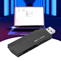 Miniatyrbild 5 av 7: Mini minneskort/TF dubbla kortläsare USB3.0 kortläsare universell för Windows / OSX / Linux