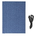Pikkukuva 1 / 7: Bluetooth-tablettitietokoneen langaton folio-näppäimistökotelo Apple iPad Prolle 9,7 tuumaa (sininen)