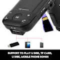 Miniatyrbillede 3 af 7: FM Bil Bluetooth Sender LED Trådløs Dobbelt USB MP3 Biloplader Sender