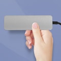 Pikkukuva 5 / 7: 5-in-1 USB-C - 4-porttinen USB + Android-lähtöportin monitoiminen telakointiasema