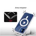 Miniatyrbild 5 av 5: MagSafe-kompatibelt fodral för iPhone 13 - Genomskinlig (iPhone 13 6.1'')