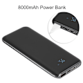 Miniatyrbillede 7 af 7: LED-skærm Powerbank Multi-level Beskyttelse 8000mAh Bærbar Opladningsbank - Grå