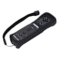 Miniatyrbilde 6 av 7: Fjernkontroll vibrasjonslydfunksjon spillhåndtak spillkonsolltilbehør med Motion Plus for Wii UBlack