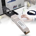 Miniatyrbilde 5 av 7: QSFP-40G-SR4 150M 10 Gigabit Multimode Dual Fiber Transceiver Optisk Modul