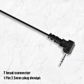 Pikkukuva 7 / 7: 2 kpl ABS T-pää 1-nastainen 2,5 mm:n pistoke Radiopuhelin Walkie Talkie -kuulokemikrofoni Sopii useimpiin Motorola-malleihin